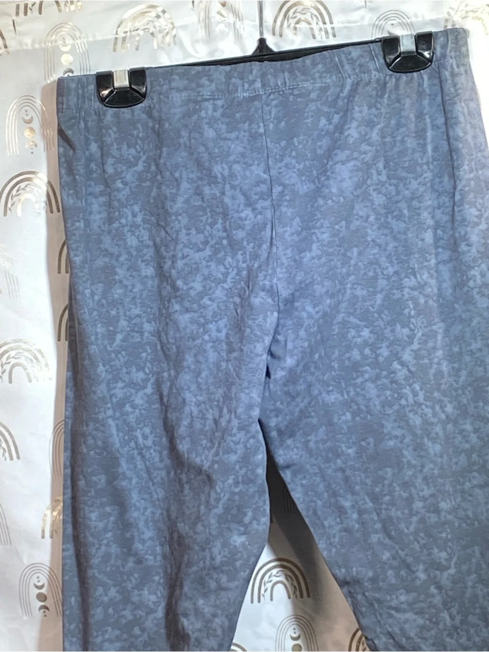 No Boundaries Heather Light Blue Girls' Stretch Leggings